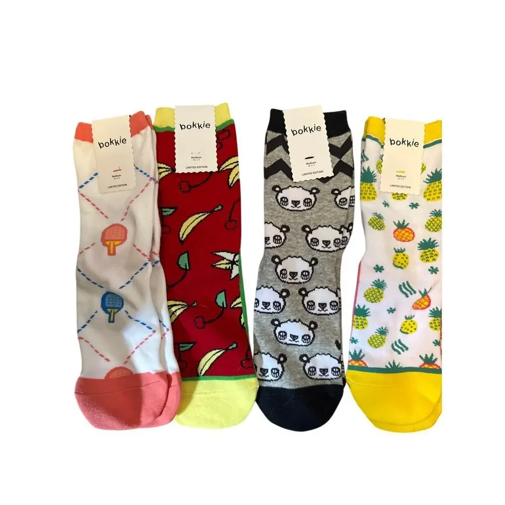 SOCKS - NEW WITH TAGS - BOKKIE - 8 pairs